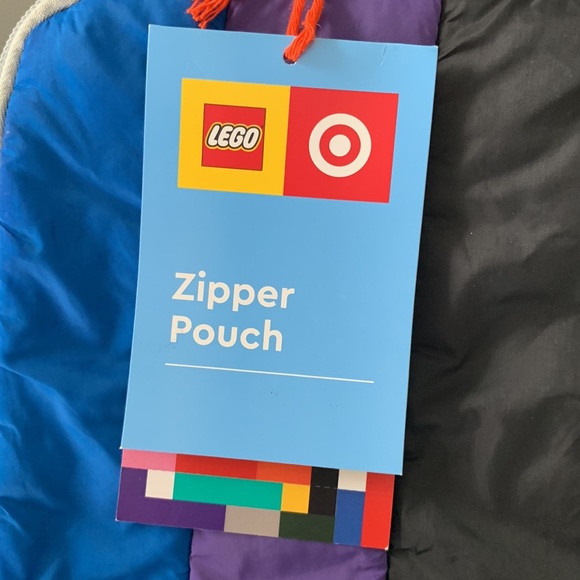 LEGO LIMITED EDITION Multi Color Zipper Pouch - Picture 5 of 6